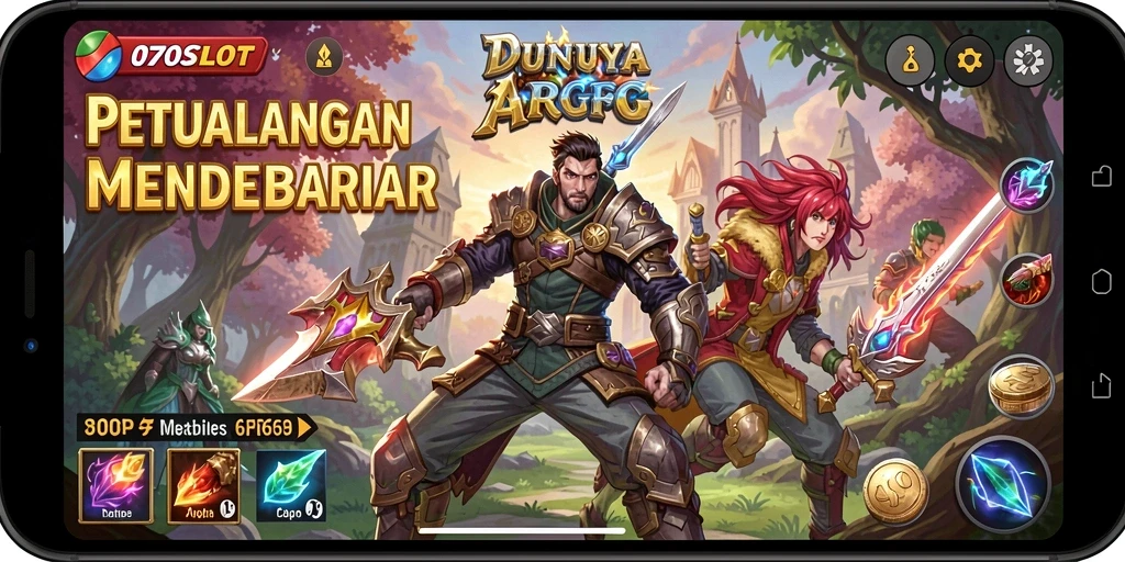 Gameplay mendebarkan di dunia fantasi penuh petualangan.
