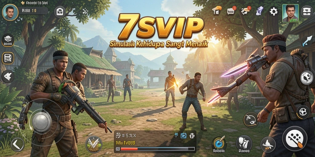 Tampilan gameplay menarik dari 7SVIP yang menunjukkan pengalaman simulasi.