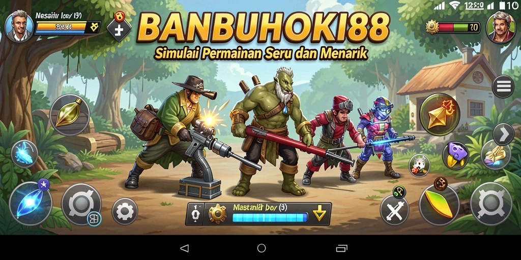Tampilkan gameplay seru dari BANBUHOKI88 dengan grafis yang menarik.
