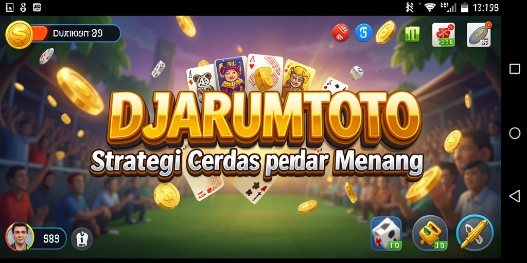 Screenshot menunjukkan gameplay seru dan strategi dalam DJARUMTOTO.