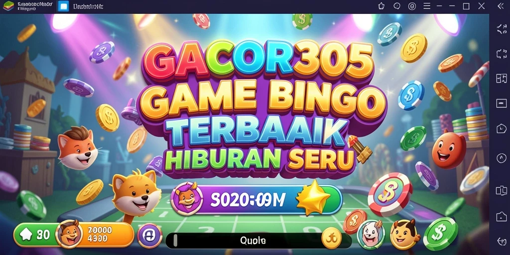 Screenshot gameplay GACOR305 yang menunjukkan suasana permainan bingo.