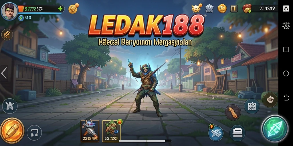 Tampilan gameplay LEDAK188 yang mengasyikkan dalam genre Idle.