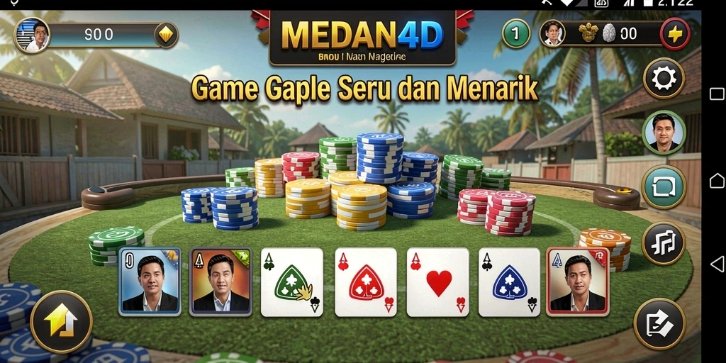 Tampilan gameplay seru dalam MEDAN4D.