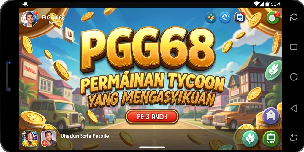 Tampilan gameplay PGG68 yang menarik dan interaktif.