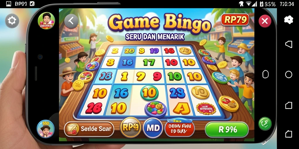 Tangkapan layar gameplay RP79 yang menarik dan seru di dunia Bingo.