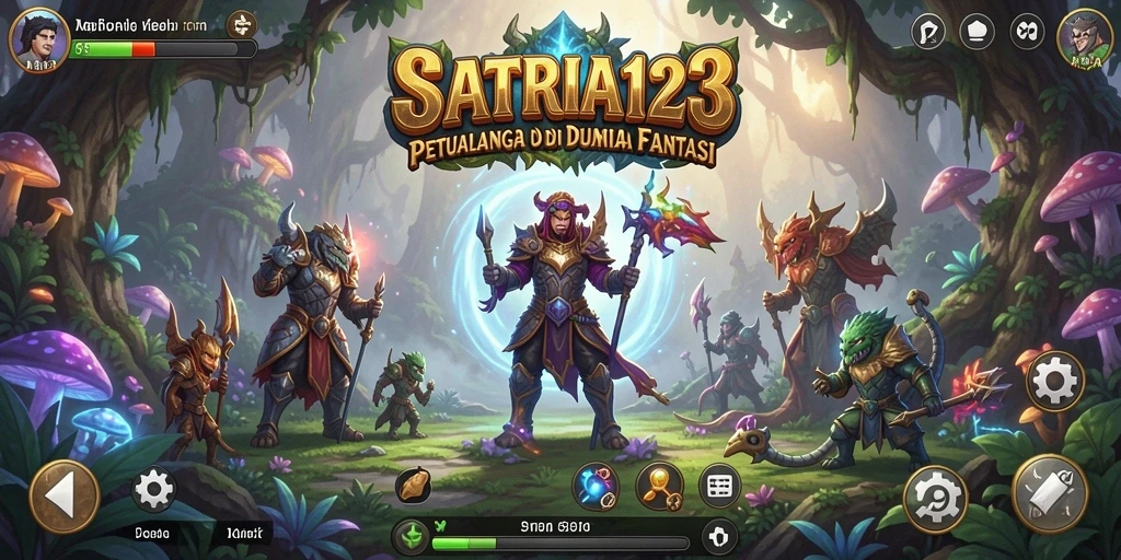 Tampilan gameplay SATRIA123 saat menjelajahi dunia petualangan yang menakjubkan.