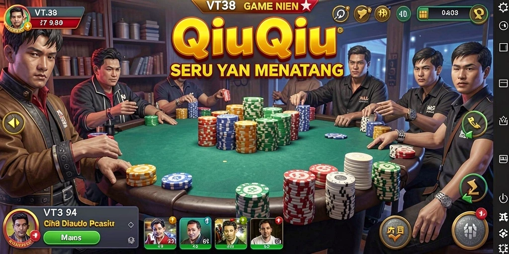 Screenshot gameplay QiuQiu yang menarik dan seru.